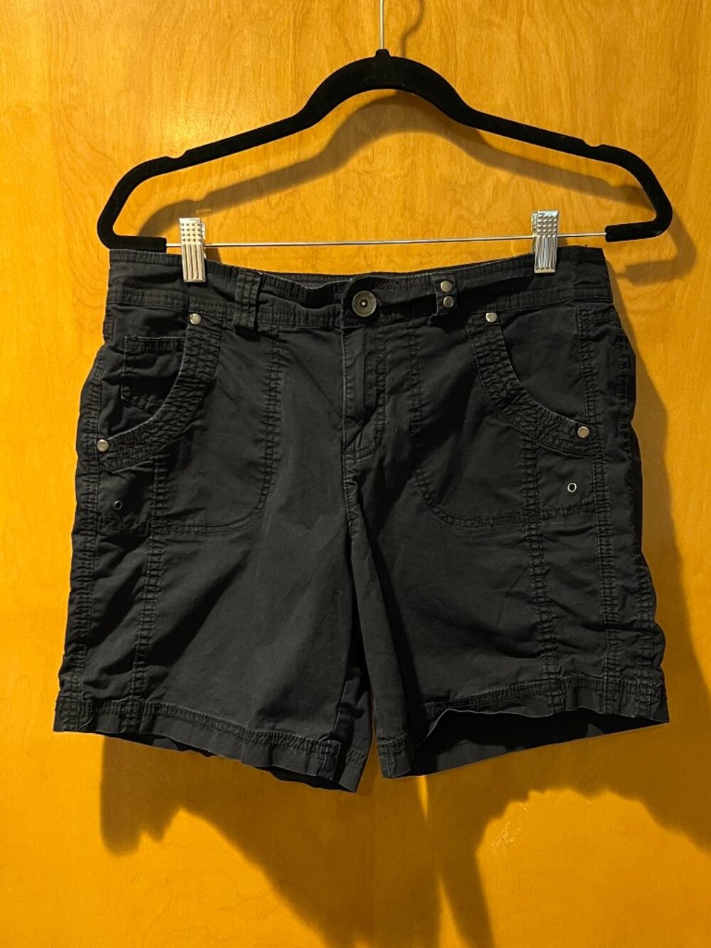 Style & Co Women's cotton Black Shorts